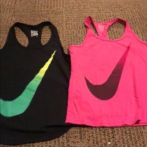 Racer tank tops Nike SMALL